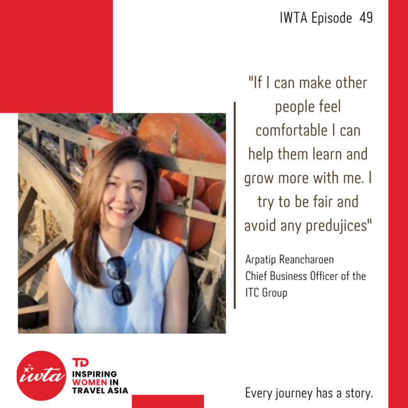 IWTA speaks with Arpatip Reancharoen Chief Business Officer of the ITC Group